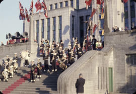 City Hall Vanc[ouver]'s Ceremony, The City Hall Steps