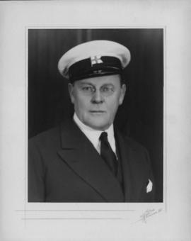 E.W. Hamber in yachting cap