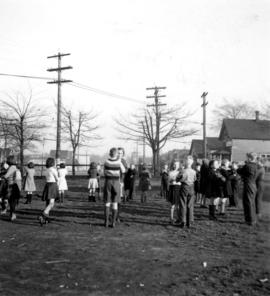 Mount Pleasant School children's outdoor dance class