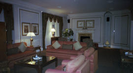 Interior of living room
