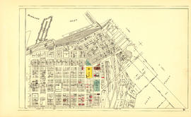 Sheet 21 : Burrard Street to False Creek and waterfront to Robson Street