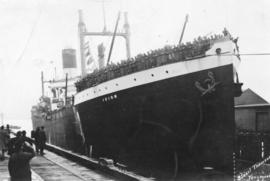 [Czechoslovakian troops on board S.S. "Ixion"]