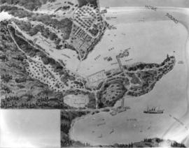 Map of Bowen Island - Union Steamship Co.