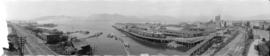 [View of water front showing Hastings Sawmill, B.C. Nail factory, Balfour-Guthrie Warehouse and d...