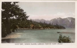 Deep Bay, Bowen Island, looking toward Howe Sound [B.C.]