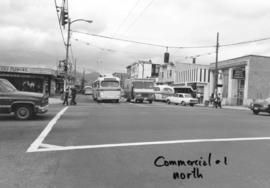 Commercial [Drive] and 1st [Avenue looking] north