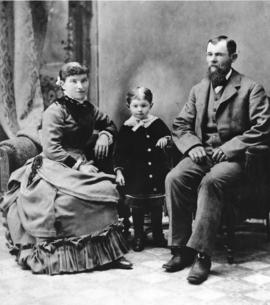 [Studio portrait of John Morton, Ruth Morton, and Joseph Morton]