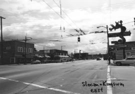 Slocan [Street] and Kingsway [looking] east