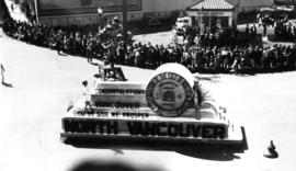 North Vancouver float in Vancouver Diamond Jubilee Parade