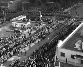 [Memorial parade from Christ Church Cathedral for King George V]