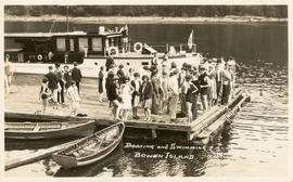 Boating and Swimming, Bowen Island [B.C.]