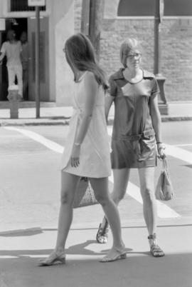 [View of two pedestrians]