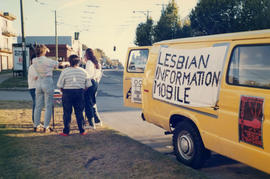 VLC [Vancouver Lesbian Connection] Lesbian Info Mobile : ILW [International Lesbian Week] 1987