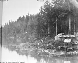 [Squamish dwellings on the shore of Coal Harbour]