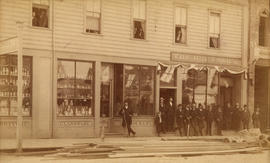 [Exterior of the Brunswick House  - 31 West Hastings Street]