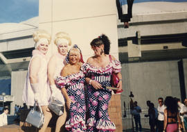 Gay Games Opening Ceremonies 1990 : Big Wigs, Mama Karen, Adrian