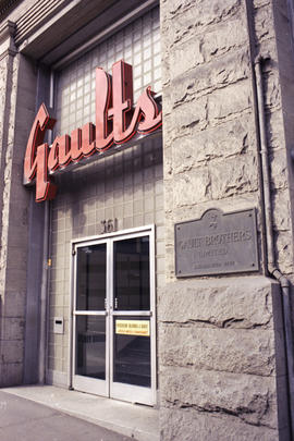 [361 Water Street - Gault Brothers Limited business sign]