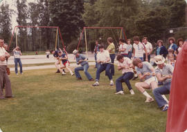 Annual picnic - Tug o' war winners