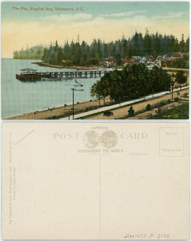 The pier, English Bay, Vancouver, B.C.