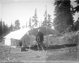 [Camp in Black Tusk Meadows in Garibaldi District]