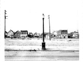 New McLean park in foreground, 700 block Keefer in background