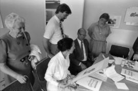 Marie Welsh, Stephanie Hewlett, Rob Watt, Jim Taylor and Linda Musgrave