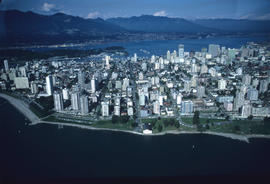 Aerial view of the West End peninsula