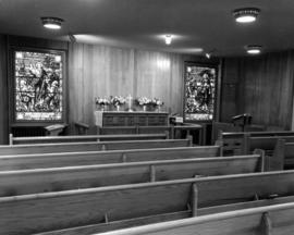 Interior view of Shaughnessy Hospital chapel