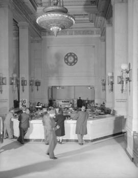 Bank of Montreal Main Branch - Granville St., interior of bank