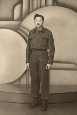 Lim - Herb Lim in uniform - 1944