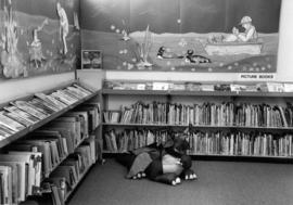 Children's corner inside Dunbar Library