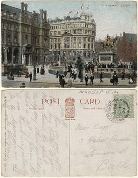 City square, Leeds.