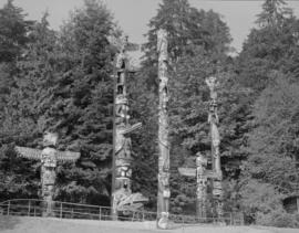 Totems in Stanley Park