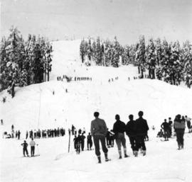 [Grouse Mountain ski slope]