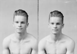 Jack Allen - Two portraits of boxers