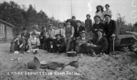 Empire Service Club Clam Social [at Greer's Beach]