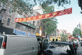 Street in Montreal Chinatown