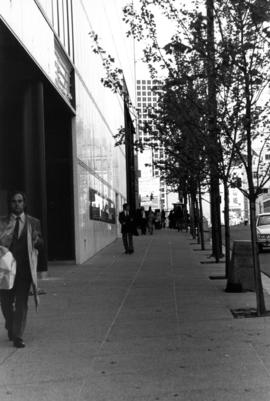 Granville sidewalk outside Eaton's Building