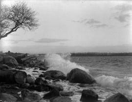 Surf off English Bay