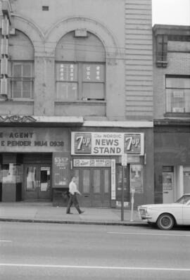 [146-150 East Hastings Street - Avon Theatre and Nordic News Stand]