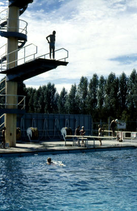 Views of Empire pool at UBC, 6081 University Boulevard