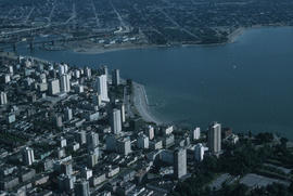 Aerial shot [of Vancouver]