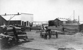 [Royal City Planing Mill at foot of Carrall Street]