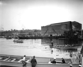 Vancouver Rowing Club regatta [in Coal Harbour]