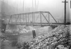 Seymour Creek steel bridge below Scott Ranch