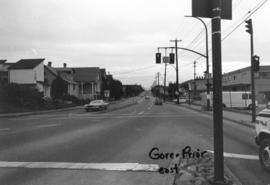 Gore [Avenue] and Prior [Street looking] east