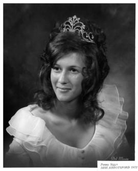 Penny Siggs, Miss Abbotsford 1972 : [portrait]