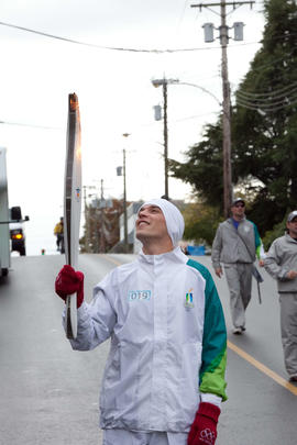 Day 001, torchbearer no. 019, Dan Beddos - Esquimalt