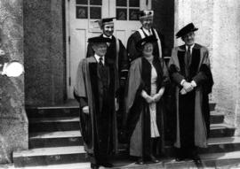 University of British Columbia honorary degree recipients and officials