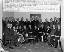 Round Table Christmas luncheon, group photo